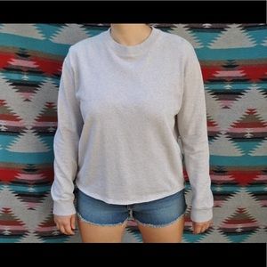 Cream All saints Sweatshirt with raw hem